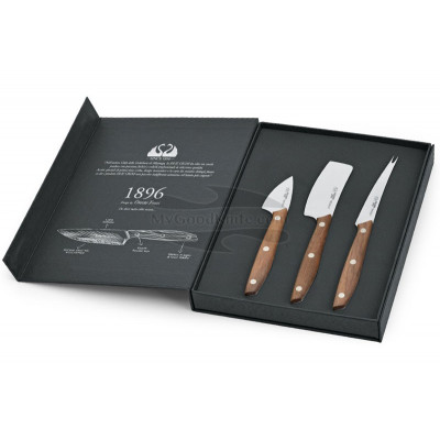 Cheese knife Due Cigni 1896 Set of 3 pcs 2C 2018 NO - 1