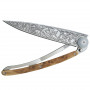 Folding knife Deejo Tattoo Art-Nouveau-Juniper Wood 37g 1CB014 9.5cm - 3