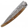 Folding knife Deejo Tattoo Art-Nouveau-Juniper Wood 37g 1CB014 9.5cm - 4
