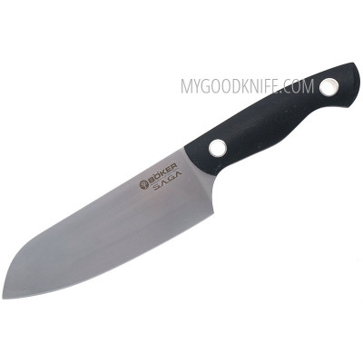 Cuchillo puntilla Böker Saga Santoku 131466 16.1cm - 1