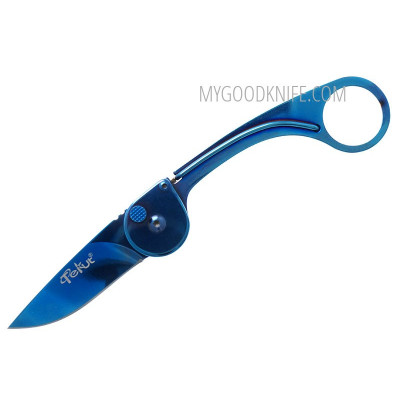 Folding knife Tekut Caper Blue 330906 7cm - 1