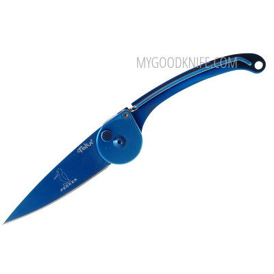 Складной нож Tekut Pecker Синий 330903 7см - 1