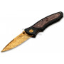 Folding knife Böker Tirpitz-Damascus Gold 110194DAM 9.9cm - 1
