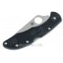 Sahalaitainen kääntöveitsi Spyderco Delica 4 Black, combo edge 11SBK 7.4cm - 4