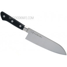 Santoku Japanese kitchen knife Tojiro SD Mol. Van. F-882 17cm - 1