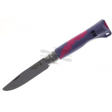 Детский нож Opinel №7 Outdoor Junior складной, серо-розовый OO2152 7см