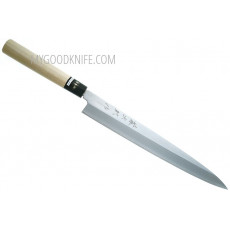 Японский кухонный нож Янагиба Tojiro для суши Aogami Damascus F-1021 27см