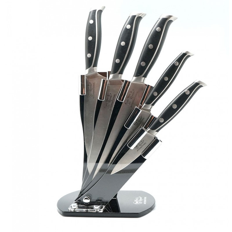 Kitchen knife set Hen&Rooster 5 knives О31 for sale Buy online at