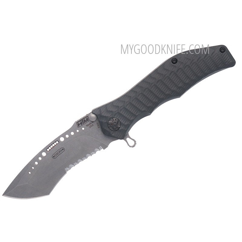 Serrated folding knife HTM Gun Hammer Gray A/O 47547 9cm for sale Buy