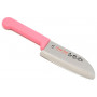 Детский нож Tojiro Кухонный, розовый FC-620 12см - 1