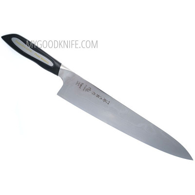 Gyuto Japanese kitchen knife Tojiro DP Damascus Flash FF-CH270 21cm - 1