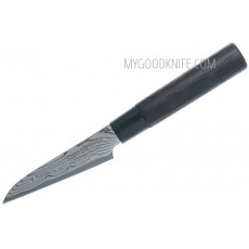 Овощной кухонный нож Tojiro Shippu Black FD-1591 9см