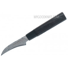 Овощной кухонный нож для чистки Tojiro Shippu Black FD-1590 7см