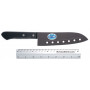 Santoku Japanese kitchen knife Tojiro Teflon FA-87 16.5cm - 4