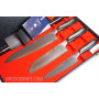 Kitchen knife set Tojiro DP Damascus Flash Gift Set D FF-GIFTSET-D - 1