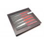Steak knife Tarrerias-Bonjean Set of 6 Laguiole Sens Red  449183 10cm - 1