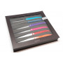 Steak knife Tarrerias-Bonjean Set of 6 Laguiole Sens Assorted colours  449180 10cm - 1