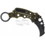Folding karambit knife Mantis Vuja De Balisong Crossover Bali-Bit MK4GSW 5.1cm - 3