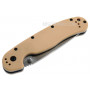 Serrated folding knife Ontario RAT-1 Desert Tan Handle 8849DT 8.9cm - 3