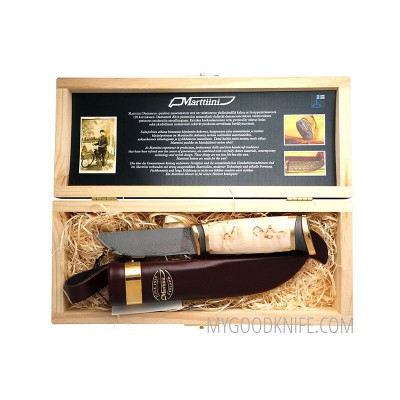 Cuchillo Finlandes Marttiini Damascus in gift box 557010W 11cm - 1