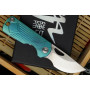 Folding knife CH Knives Toad Blue Small Toad-BL 4.5cm - 2
