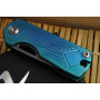 Folding knife CH Knives Toad Blue Small Toad-BL 4.5cm - 3