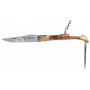 Sommelier knife Laguiole en Aubrac Genevrier with corkscrew and piercer LO412GEL 12cm - 4