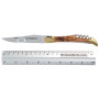 Sommelier knife Laguiole en Aubrac Genevrier with corkscrew and piercer LO412GEL 12cm - 6