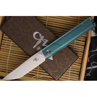 Folding knife CH Knives 3513 Green Tanto 3513gn 9.4cm - 1