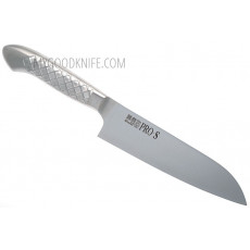 Santoku Japanese kitchen knife Seki Kanetsugu Pro-S 5003 17cm - 1