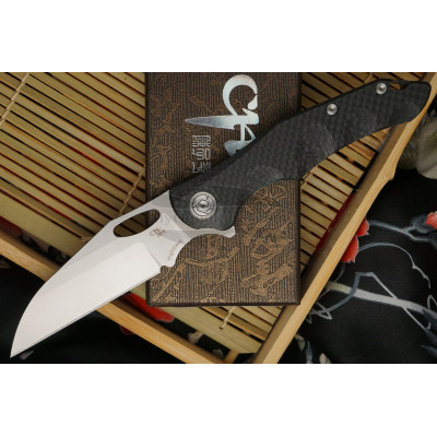 Folding knife CH Knives Nighthawk Green Nightgn 9.2cm - 1