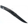 Folding knife Claude Dozorme Thiers Liner for women, black,  Swarovski crystals 19017953N 8cm - 2