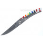 Folding knife Claude Dozorme Thiers liner, colored stripes 19017915 8cm - 1
