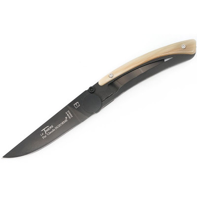Folding knife Claude Dozorme Thier liner black 19014263N 9cm - 1