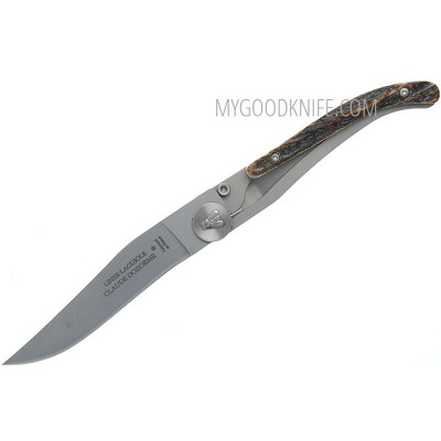 Folding knife Claude Dozorme Laguiole Liner lock, stag horn 16014279 11cm - 1