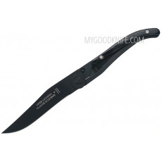 Navaja Claude Dozorme Laguiole Liner lock, black horn 16014264N 11cm - 1
