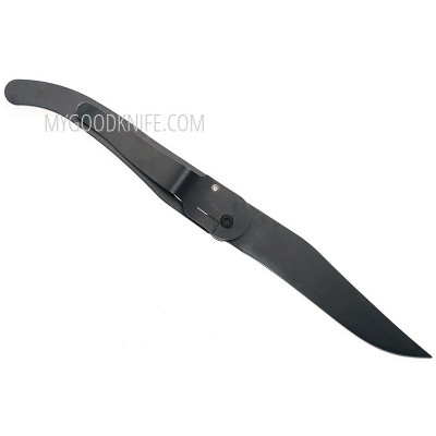 Folding knife Claude Dozorme Laguiole Liner lock, black horn 1.60