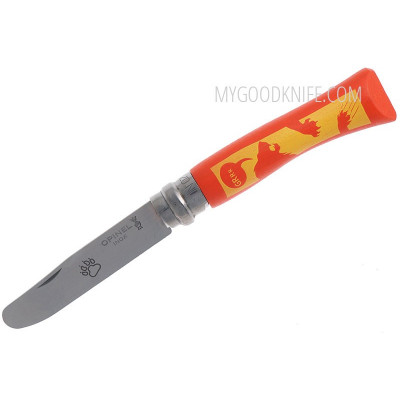 Детский нож Opinel Складной AnimOpinel Junior No7, лев OO1701 7.5см - 1