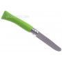 Cuchillo para los ninos Opinel My First Opinel No7 Green Scouts folder OO1700 7.5cm - 2