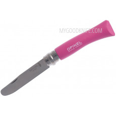 Cuchillo para los ninos Opinel My First Opinel No7 Fucsia Scouts 001699 7.5cm