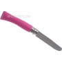 Kid's knife Opinel My First Opinel No7 Fuchsia Scouts folder OO1699 7.5cm - 2