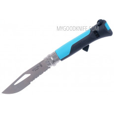 Rescue knife Opinel No8 Outdoor, blue ОО1576 8.5cm