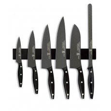 Juego de cuchillos de cocina Martinez&Gascon Magnetized, Negro O992
