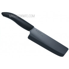 Керамический кухонный нож Kyocera Черное Лезвие Накири FK-150NBK-BK 15см