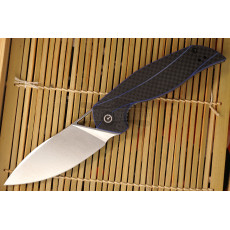 Folding knife CIVIVI Anthropos Blue G10 and Carbon Fiber C903B 8.2cm