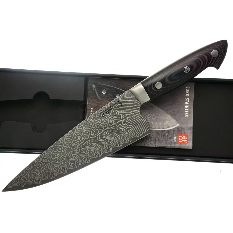 Chef knife Bob Kramer Euro Stainless 34891-201-0 20cm for | MyGoodKnife
