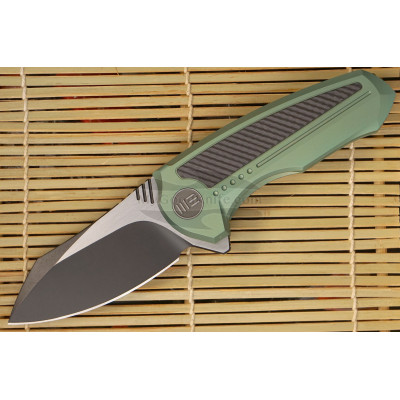 Folding knife We Knife Valiant Green 717E 7.8cm