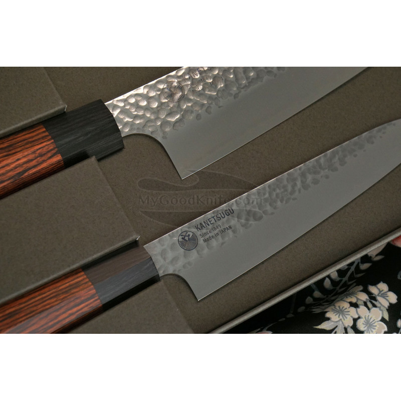 Japanese kitchen knife Seki Kanetsugu Heptagon-Silver Petty 8002 15cm for  sale