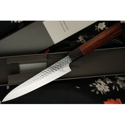 Японский кухонный нож Seki Kanetsugu Heptagon-Wood Петти 9102 15см