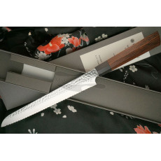 Нож для хлеба Seki Kanetsugu Heptagon-Wood 9134 21см